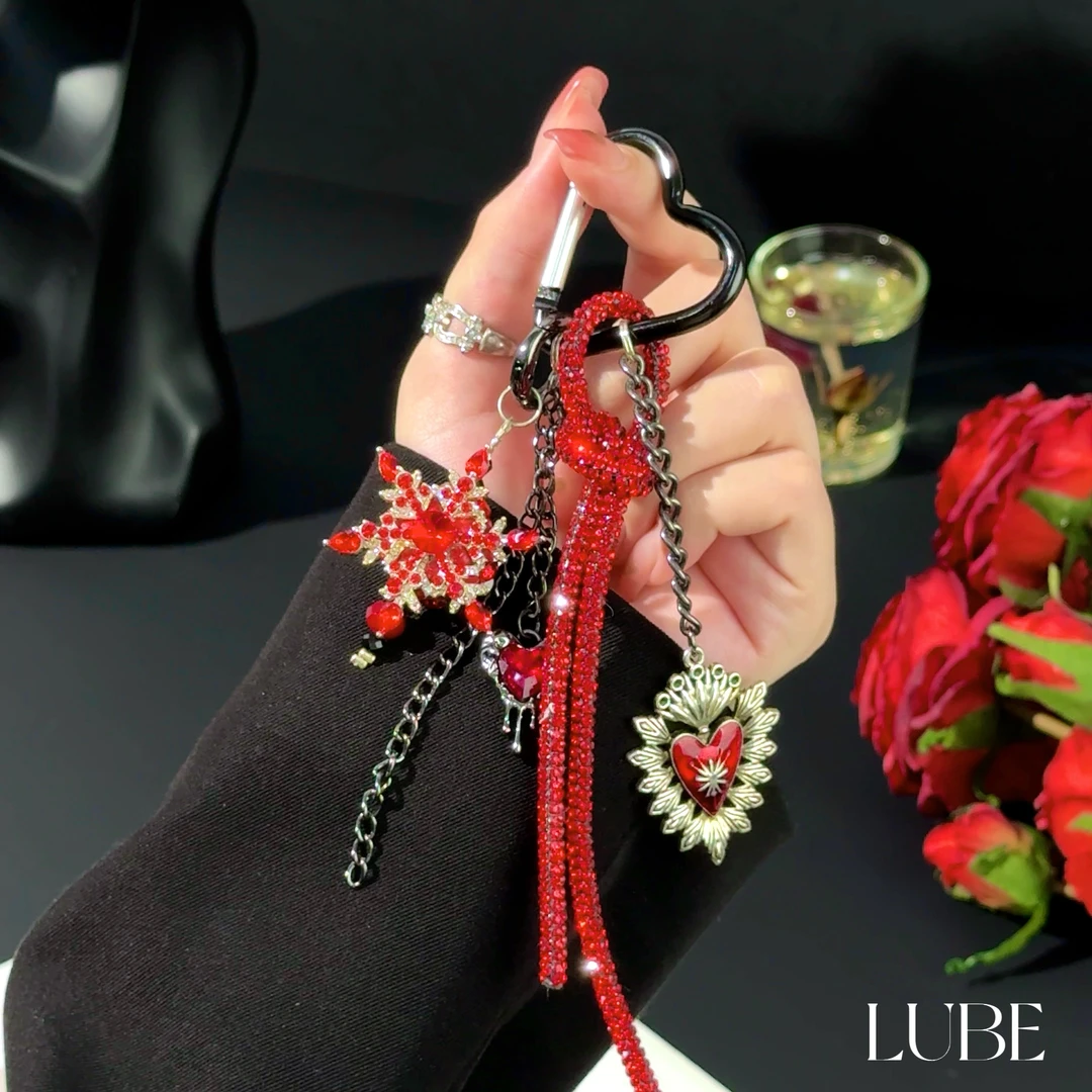 【德古拉挂件】高定手工手机挂链适用于安卓苹果手机壳