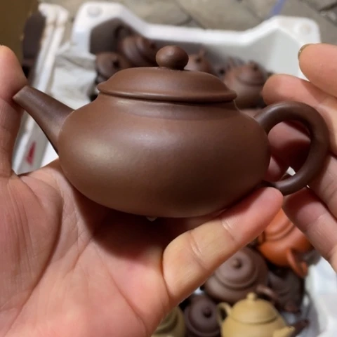 紫砂壶上画出这段画儿就