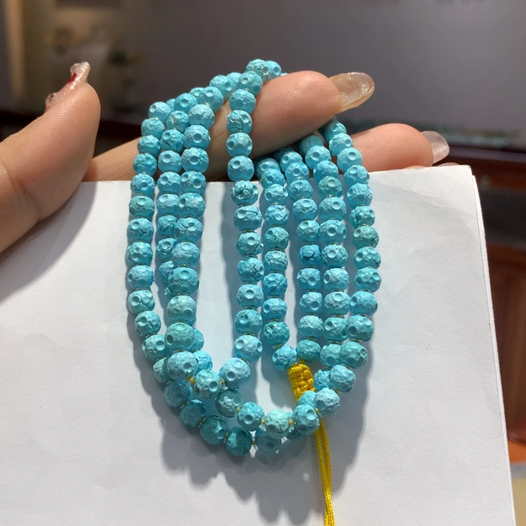 绿松石长链未镶嵌