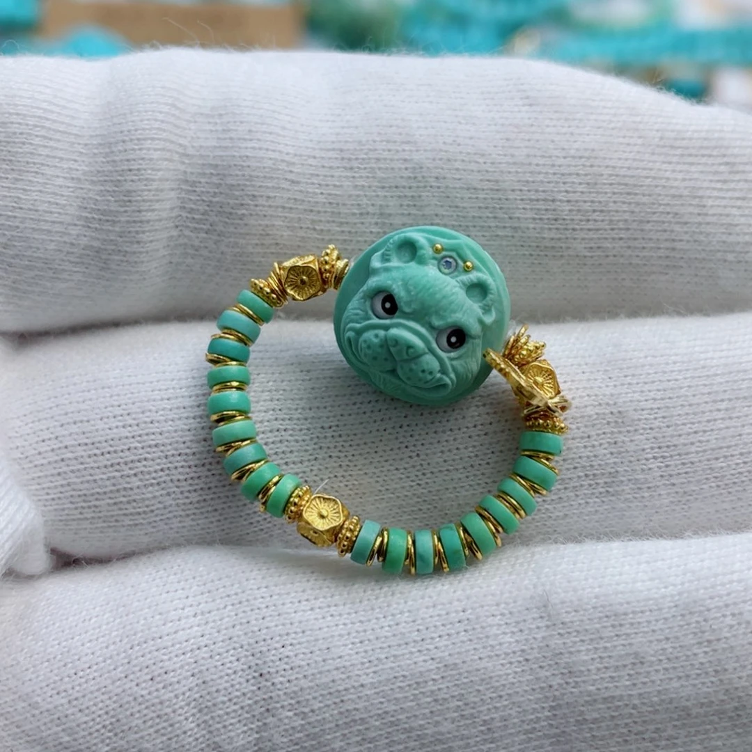 绿松石珠宝奇石未镶嵌