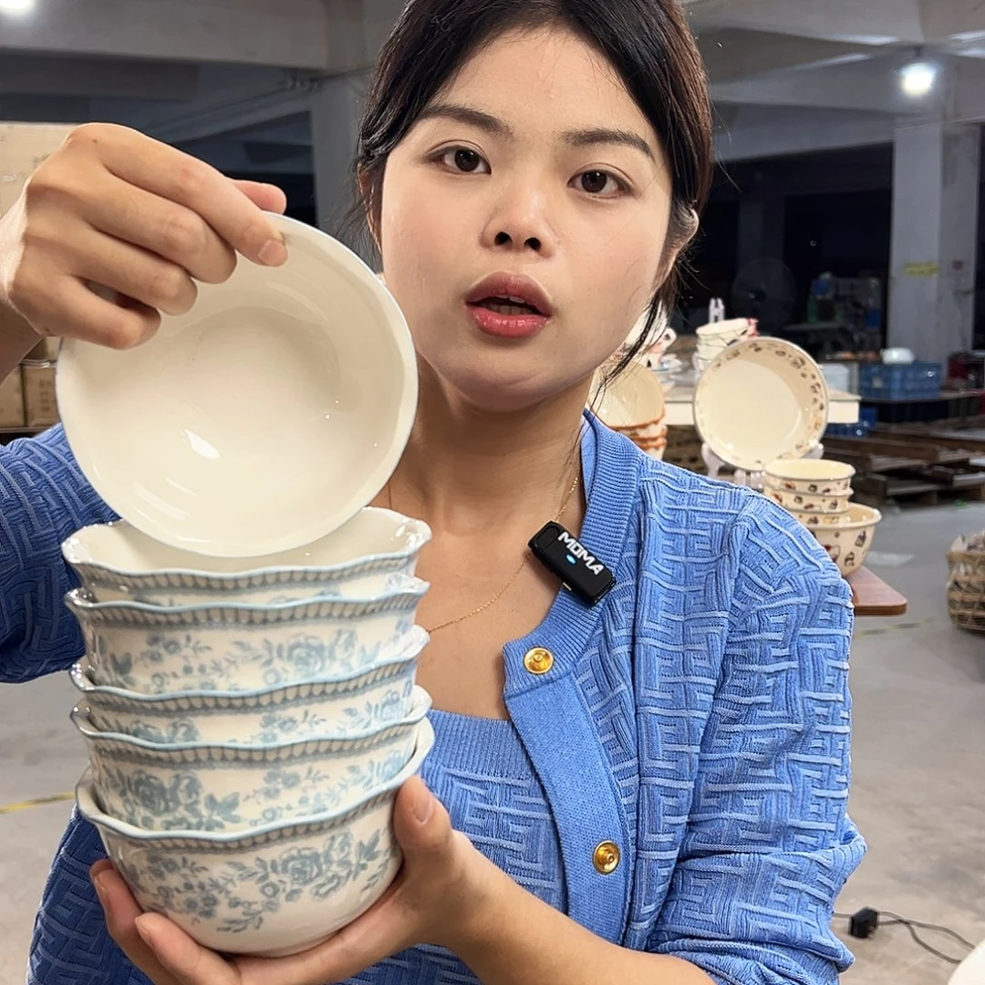 潮州陶瓷源头工厂微瑕5寸