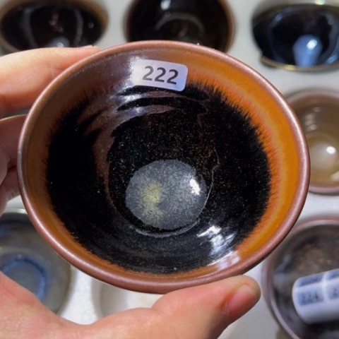 茶盏原矿原釉柴烧建盏