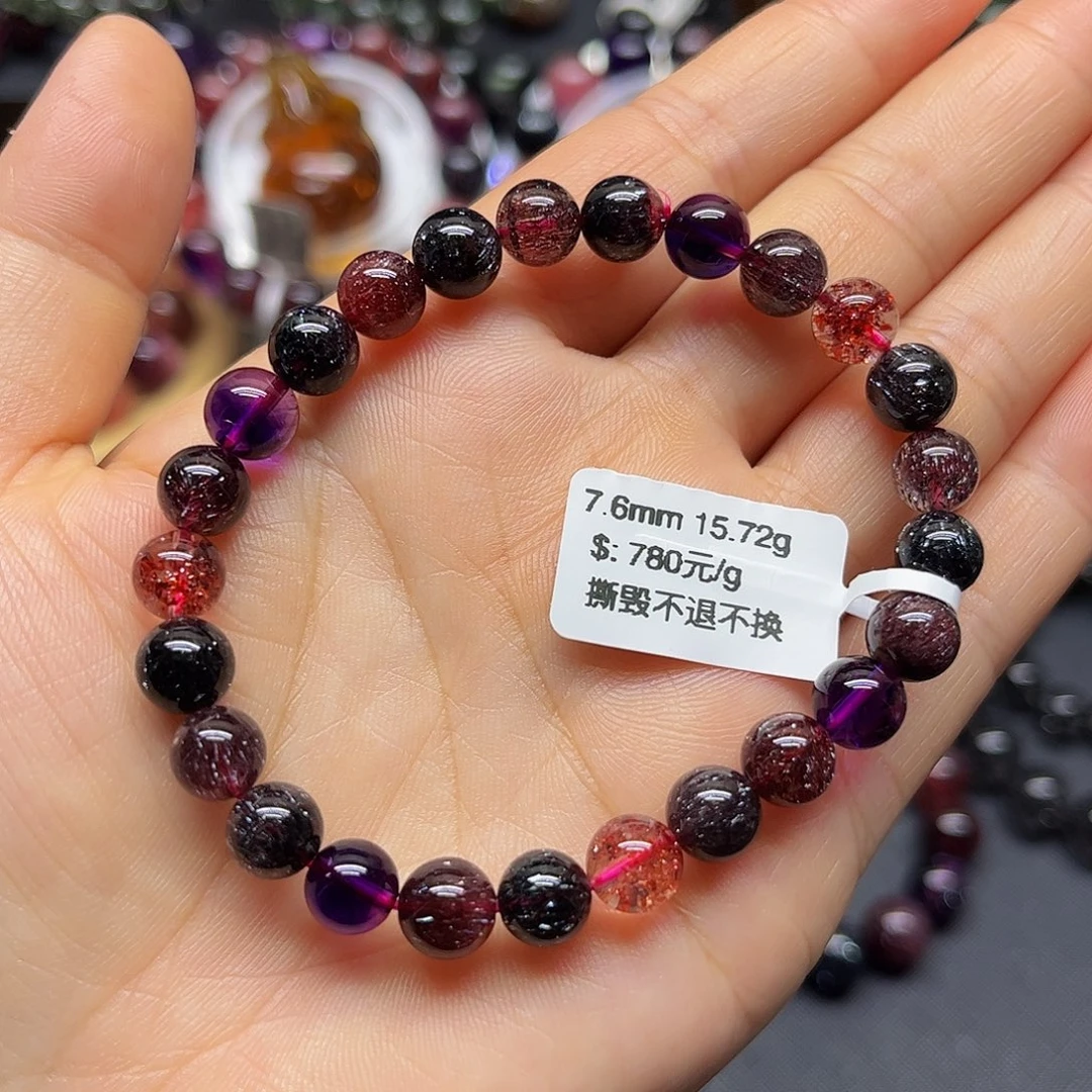 未镶嵌水晶手链天然水晶