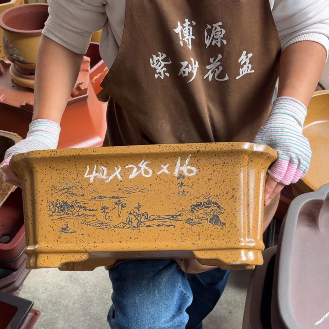 花盆紫砂盆景艺术