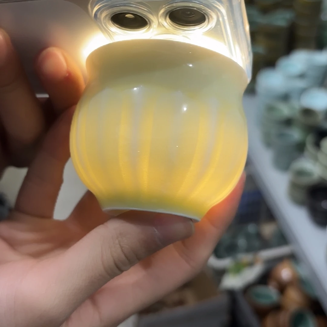 龙泉云间青瓷小米茶器
