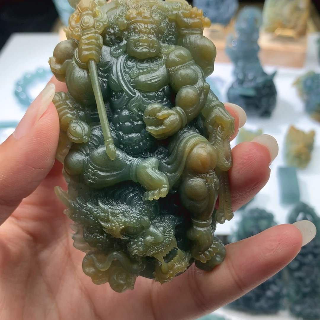 定制翡翠未镶嵌毛货不退不换