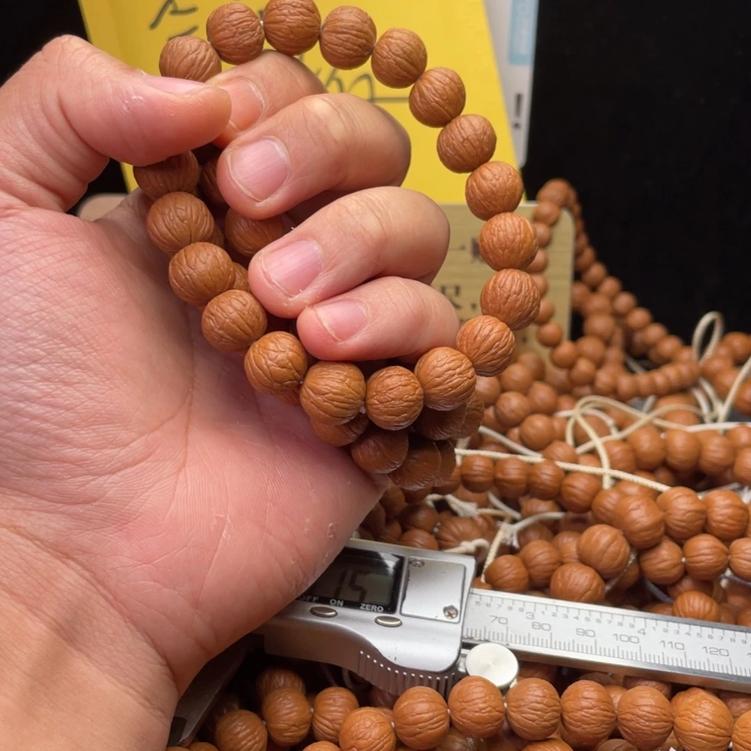 猴头核桃手串凤羽13