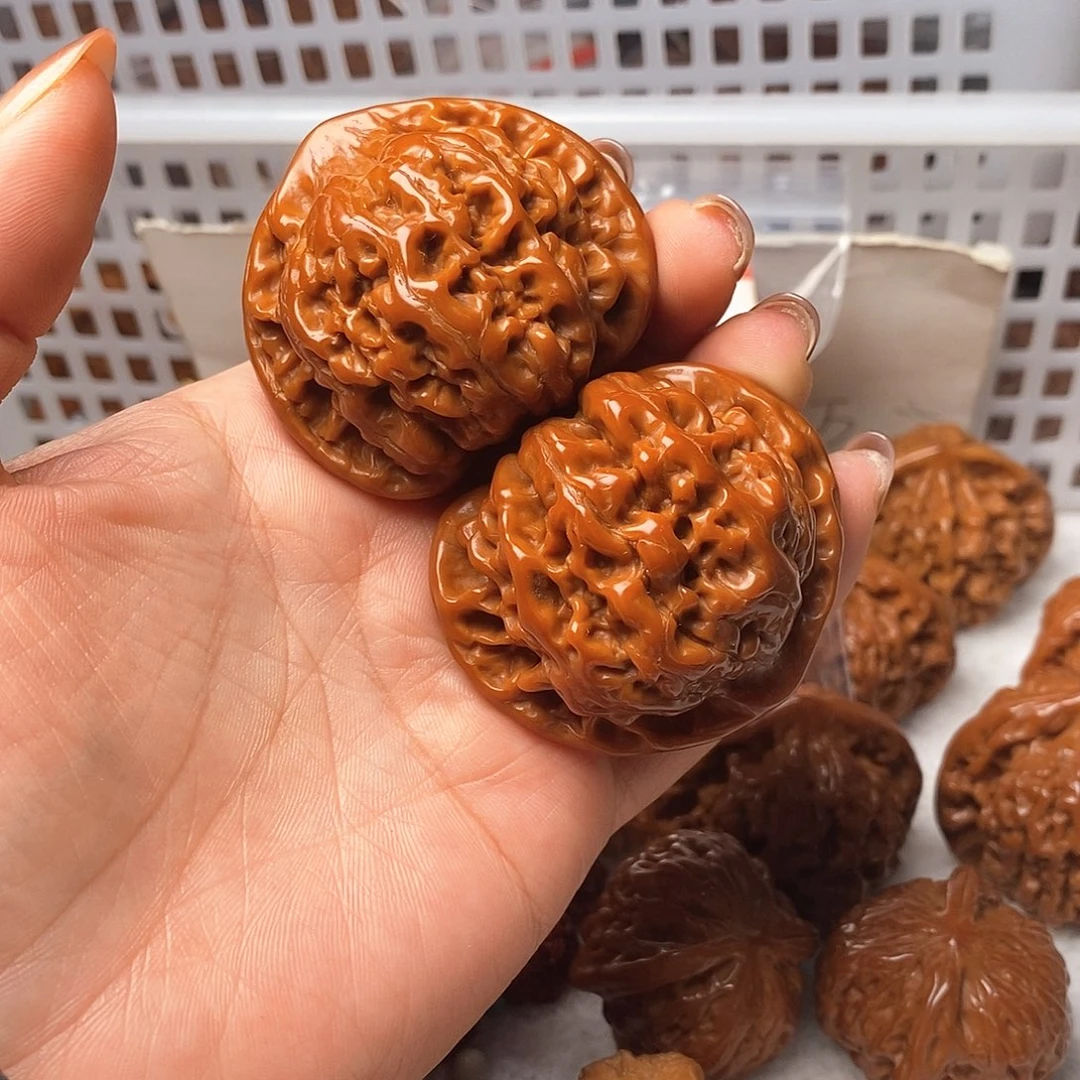 吊坠文玩核桃净**赵官帽