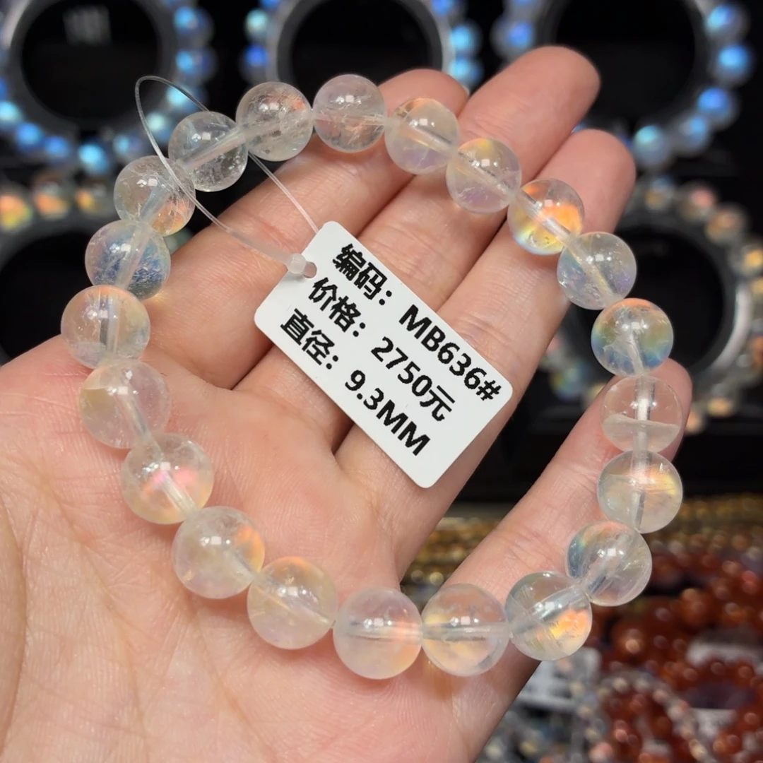 念***月手链未镶嵌月光石MB636#9.3mm