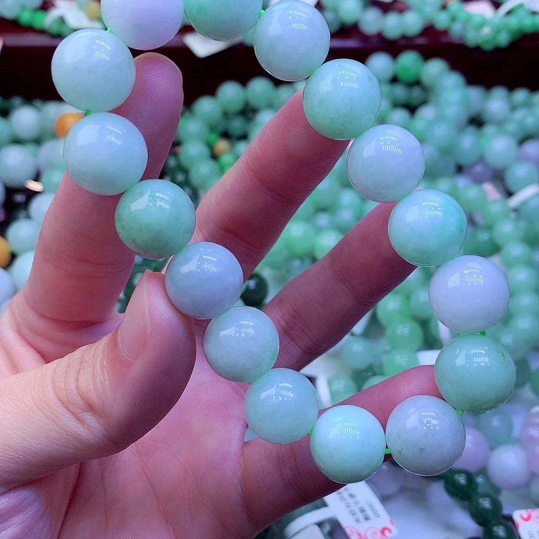 翡翠未镶嵌毛衣链