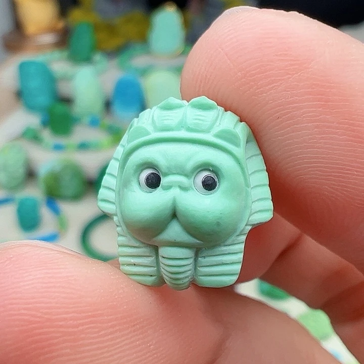 绿松石未镶嵌主播万珍