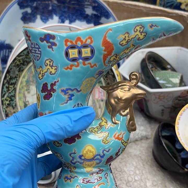 瓷片瓷器摆件 瓷器摆件