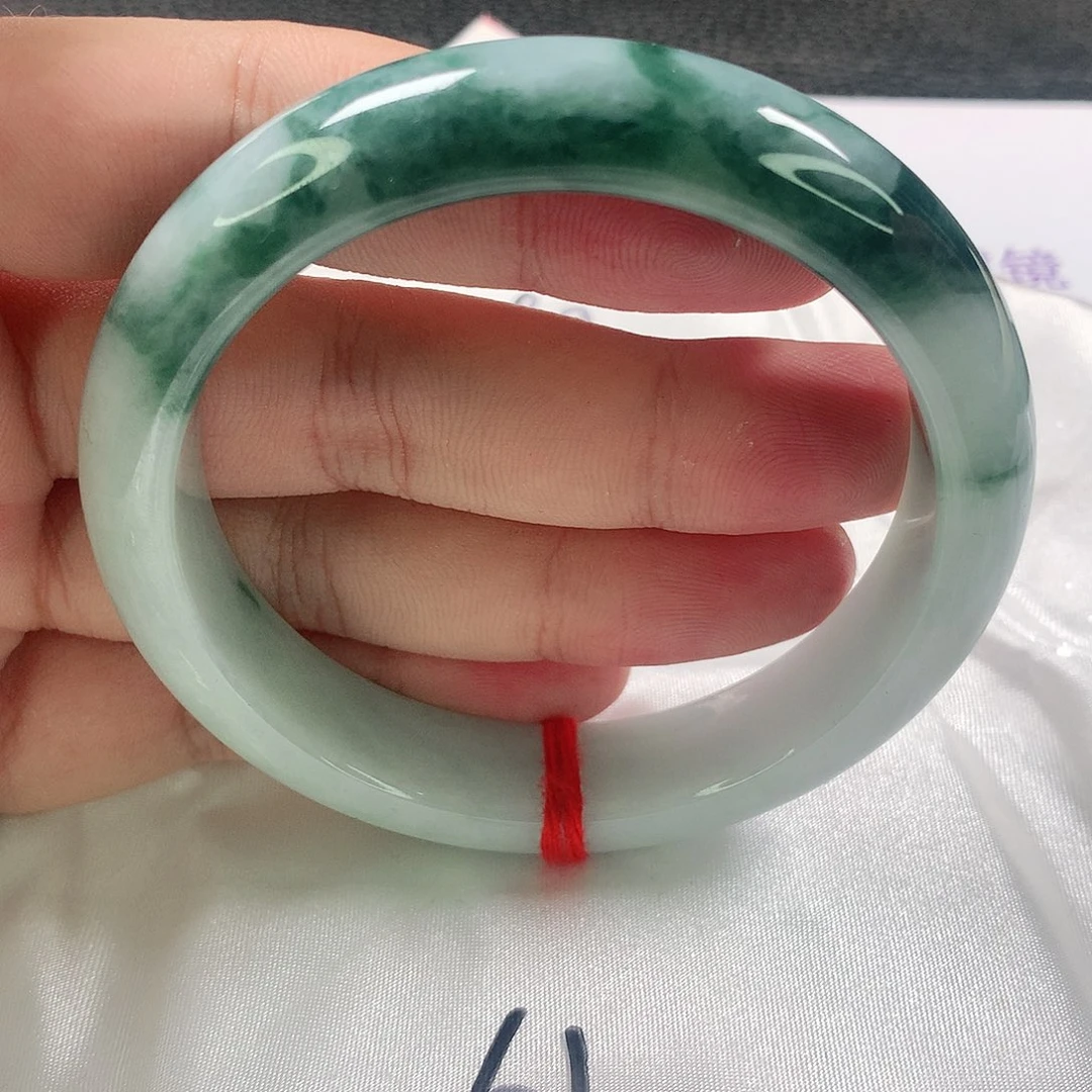 未镶嵌手镯翡翠61圈。344号