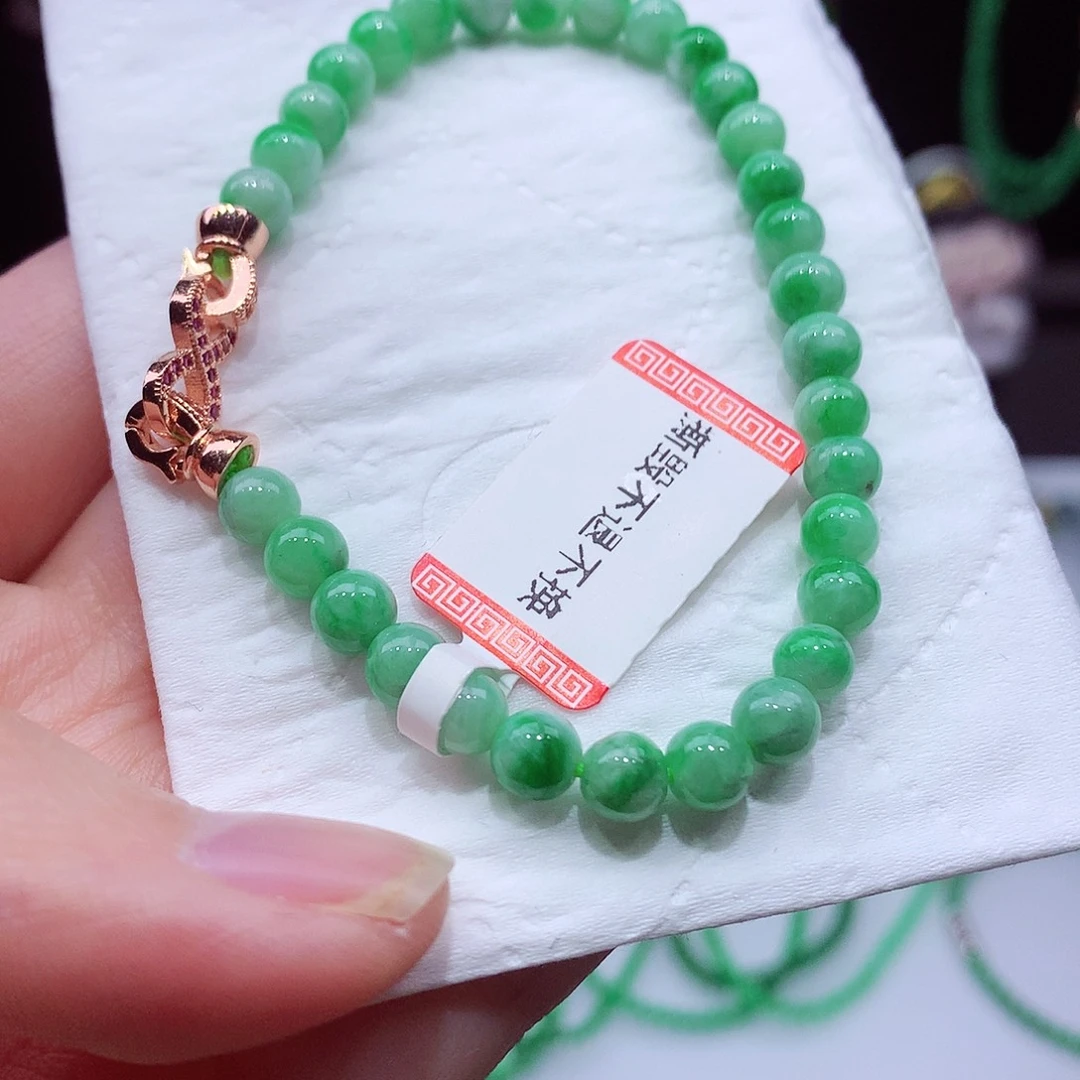 翡翠未镶嵌手链翡翠