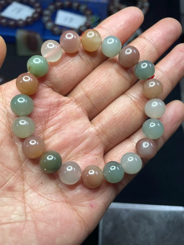 秦紫玉手串卡0.9-10微瑕款完美主义绕行随机发货