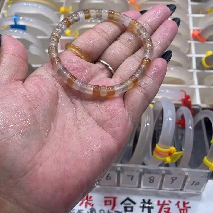 玛瑙/玉髓未镶嵌手镯