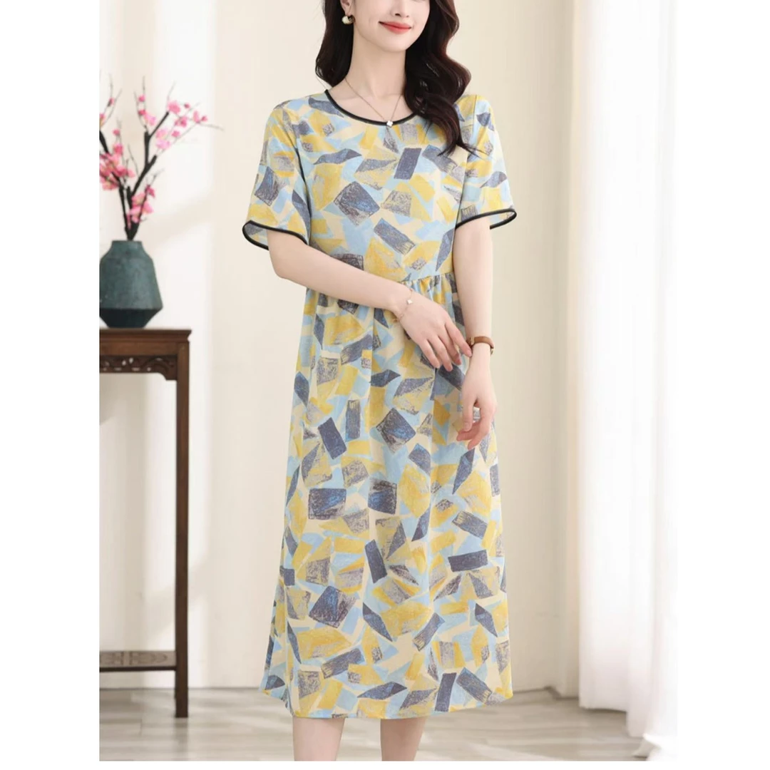 5-322-18款时尚休闲连衣裙