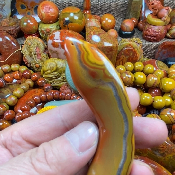 玛瑙/玉髓手链未镶嵌姚*叔