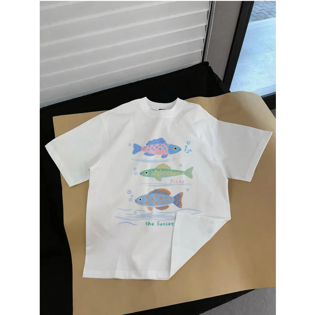 女款休闲T恤白色纯棉