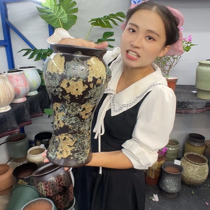 18×42-粗陶花盆有孔