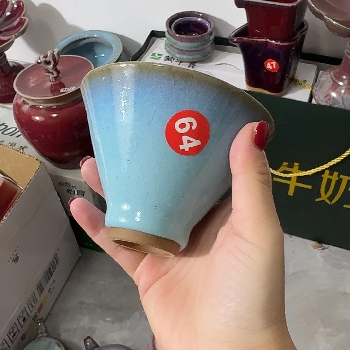 陶摆件郑家钧窑摆件