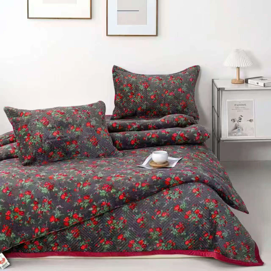 牛奶绒被罩（碎花款）【子文专属】