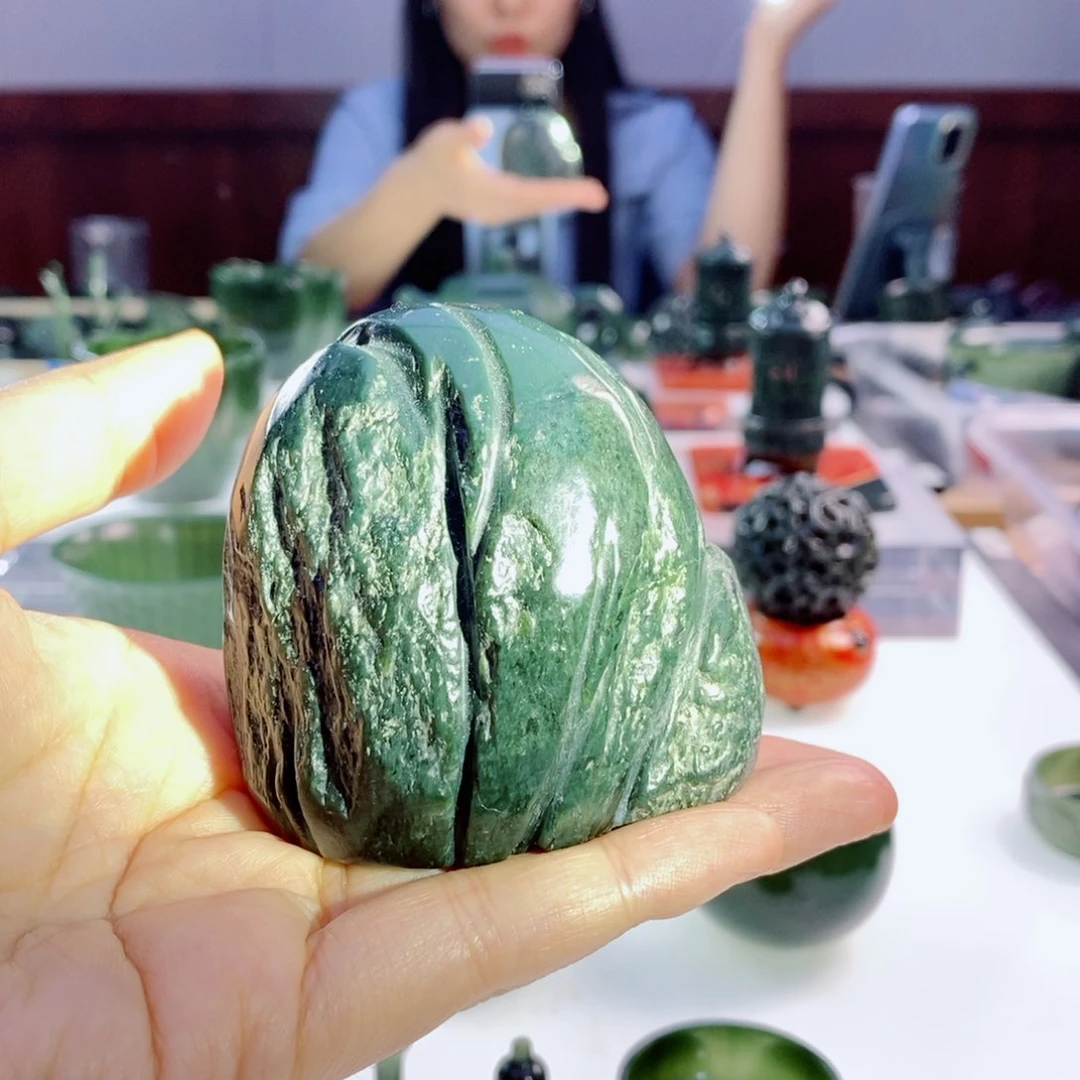 未镶嵌和田玉（青玉）挂件