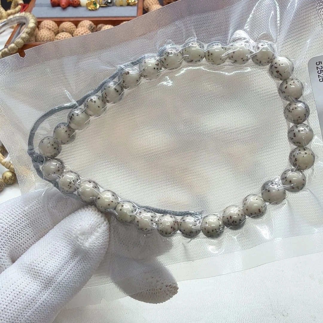 星月菩提手串15创世糯冰石玉河豚8左右手持一物一图