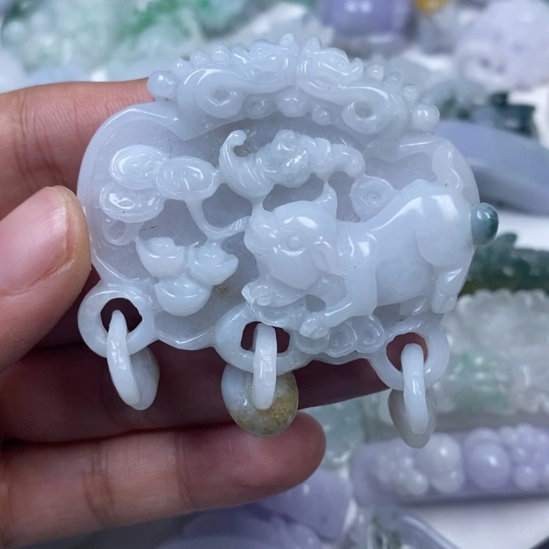 颈饰未镶嵌翡翠翡翠