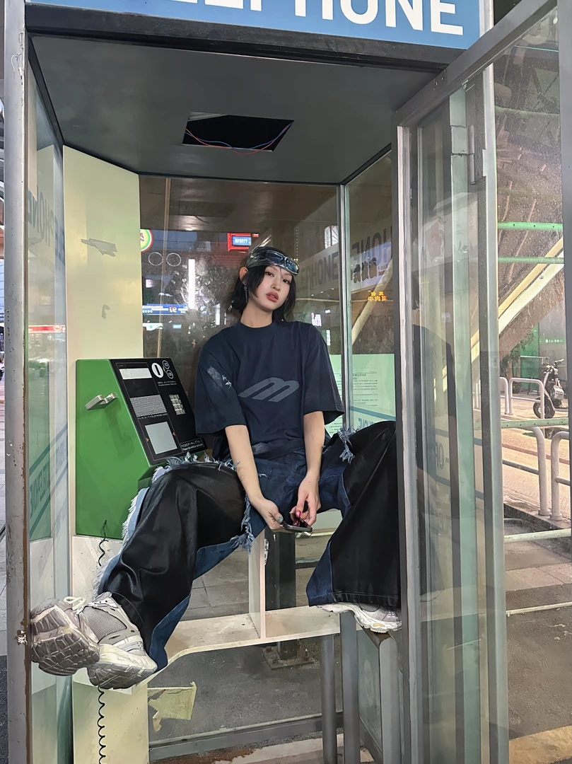 3M手绘扎染数码直喷印花短袖