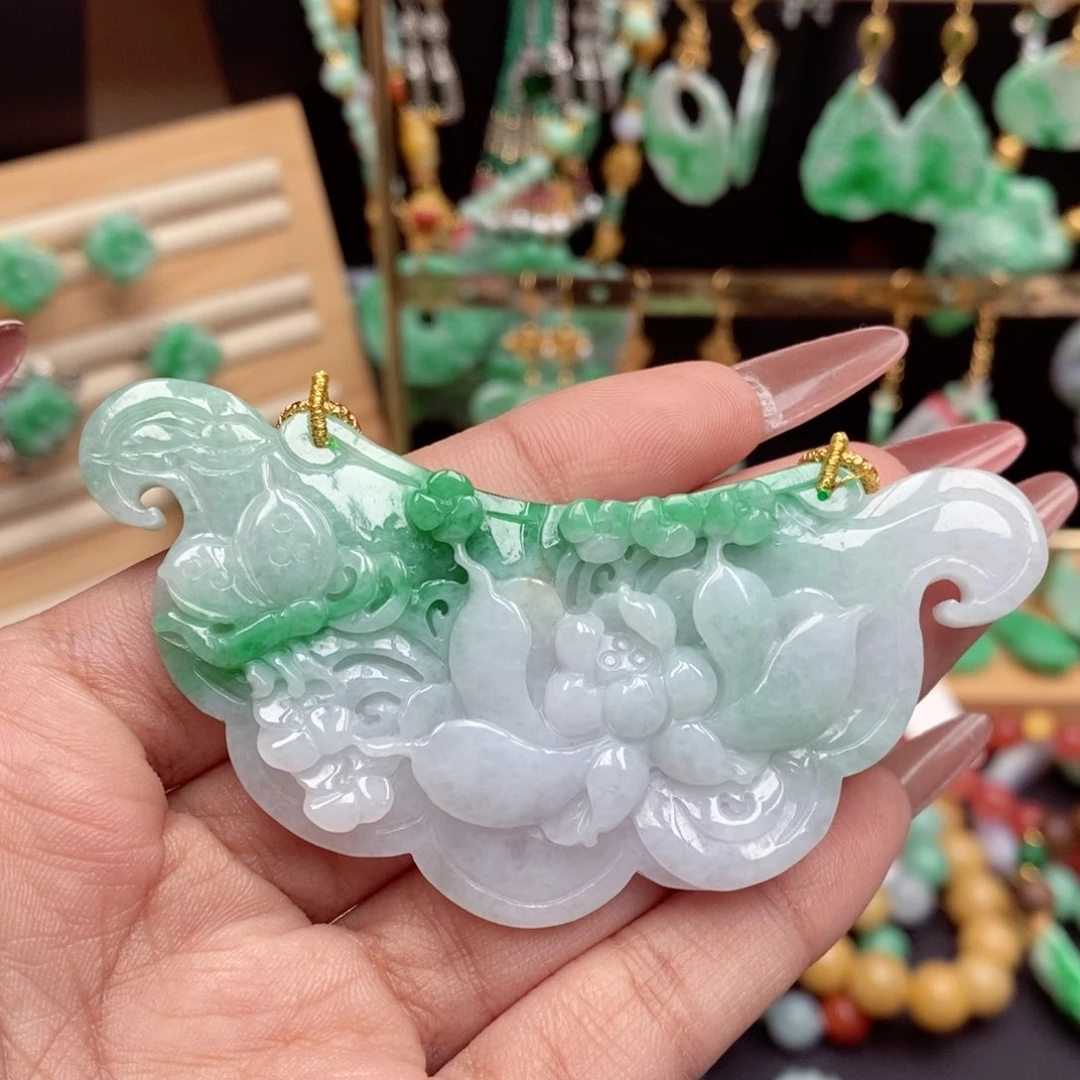 颈饰未镶嵌翡翠翡翠吊坠