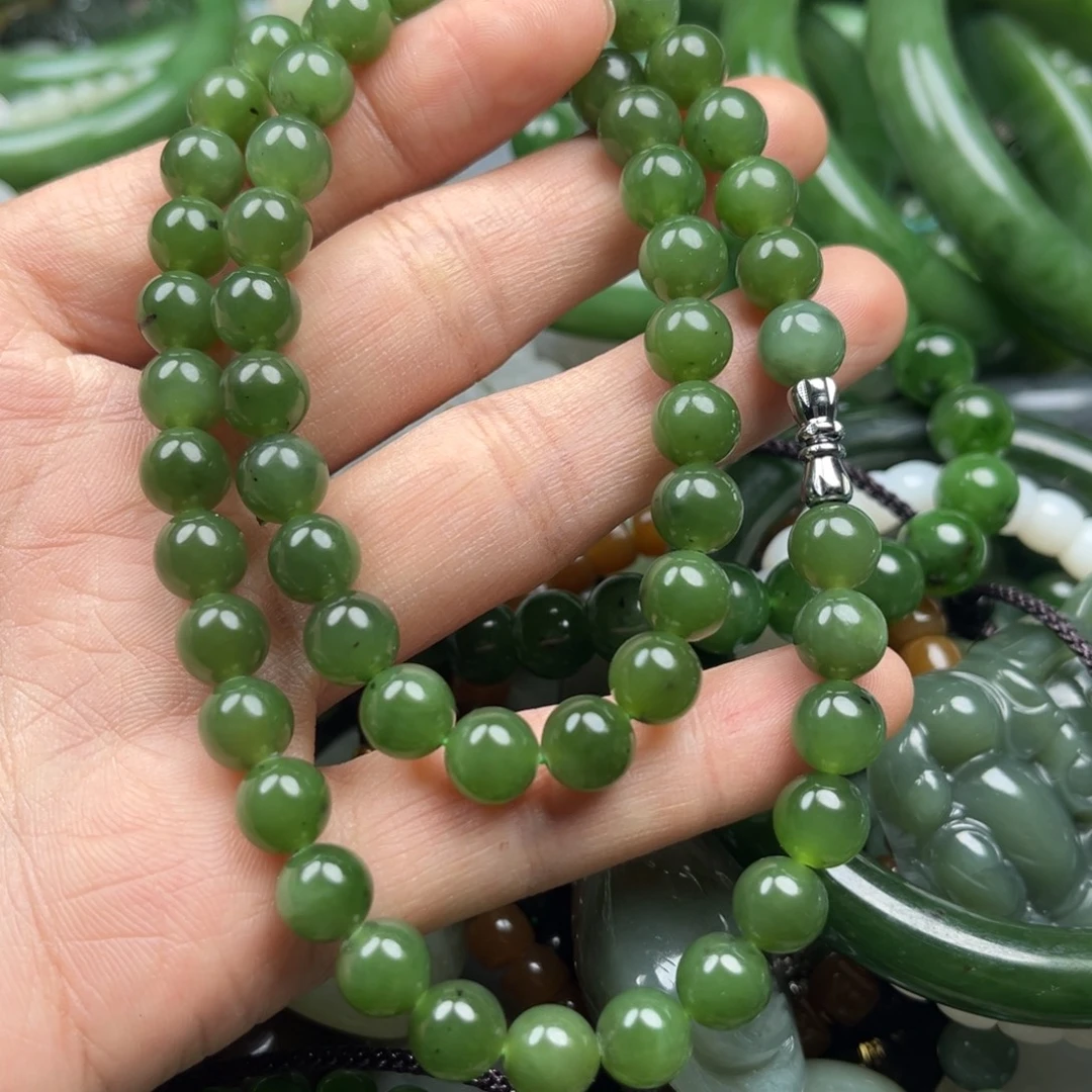 和田玉（碧玉）未镶嵌颈饰