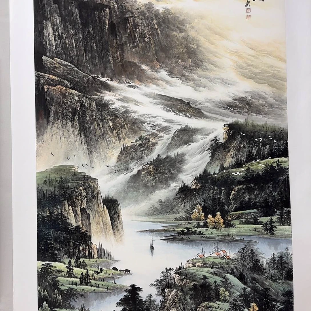 天***境国画黎俸禄黎俸禄180x98