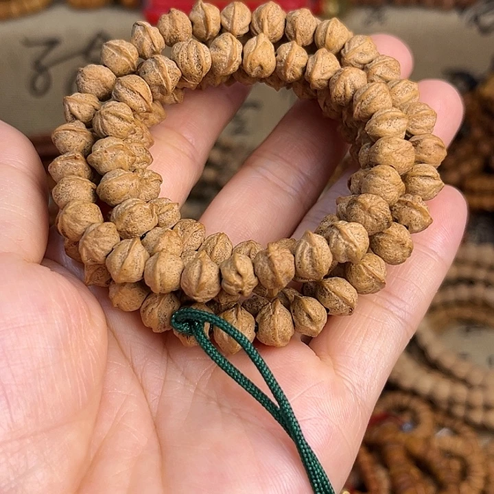 柏香籽/百香籽吊坠脏脏白芽横打