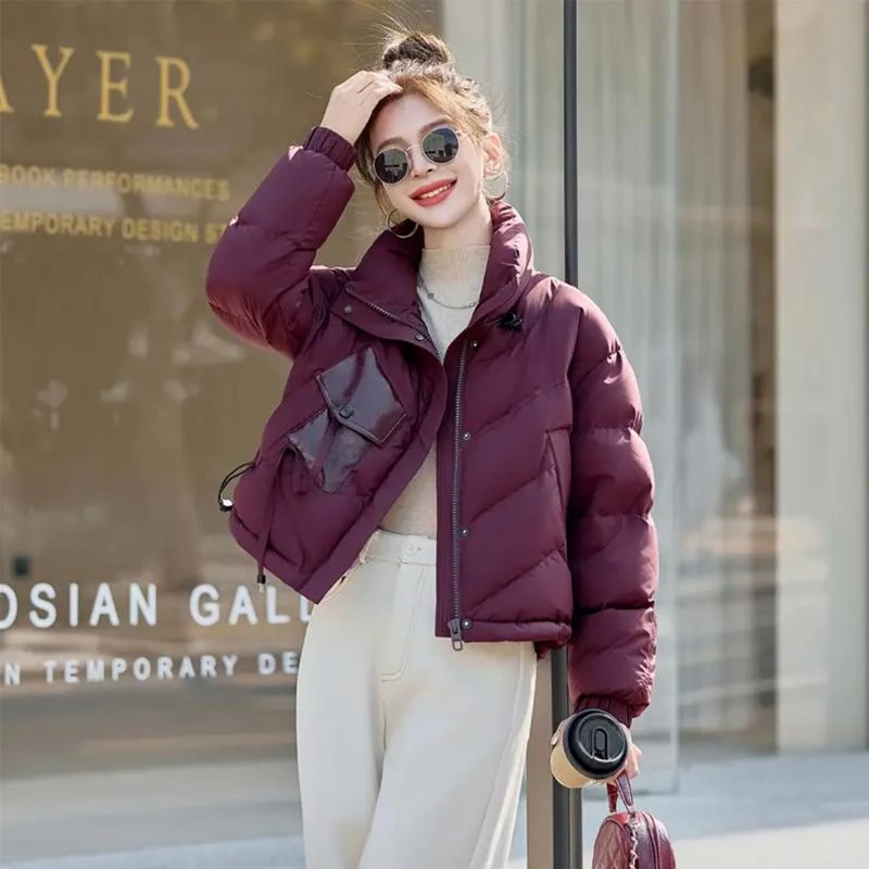 【A.Y.N.S】韩版羽绒服女短款90绒2025年冬季新款爆款修身保暖外套