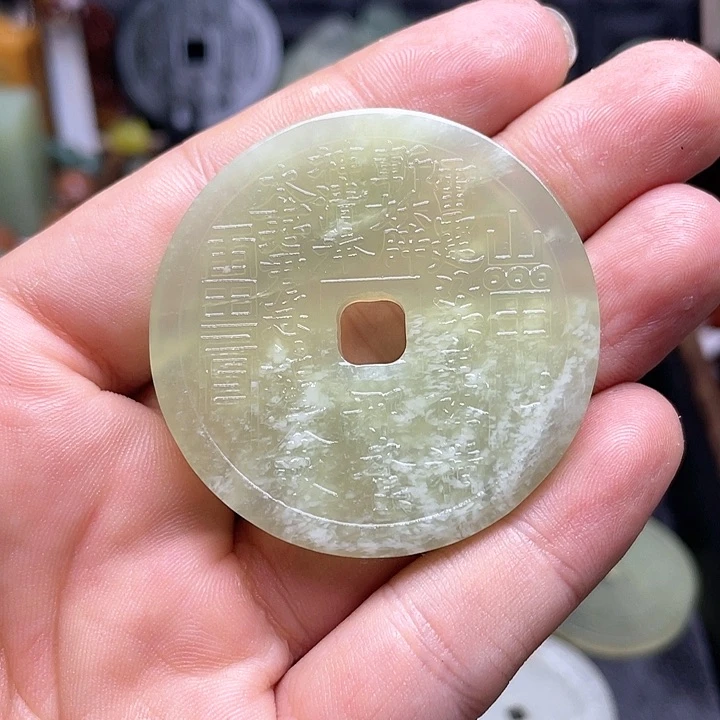 蛇纹石玉挂件未镶嵌z*t