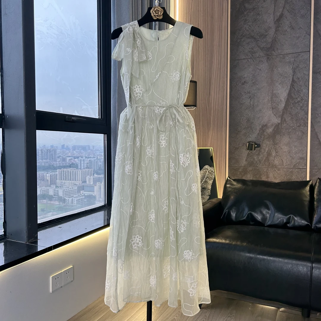 【林仙仙定制】无袖休闲风常规夏季极简风连衣裙宅萌系Y260227