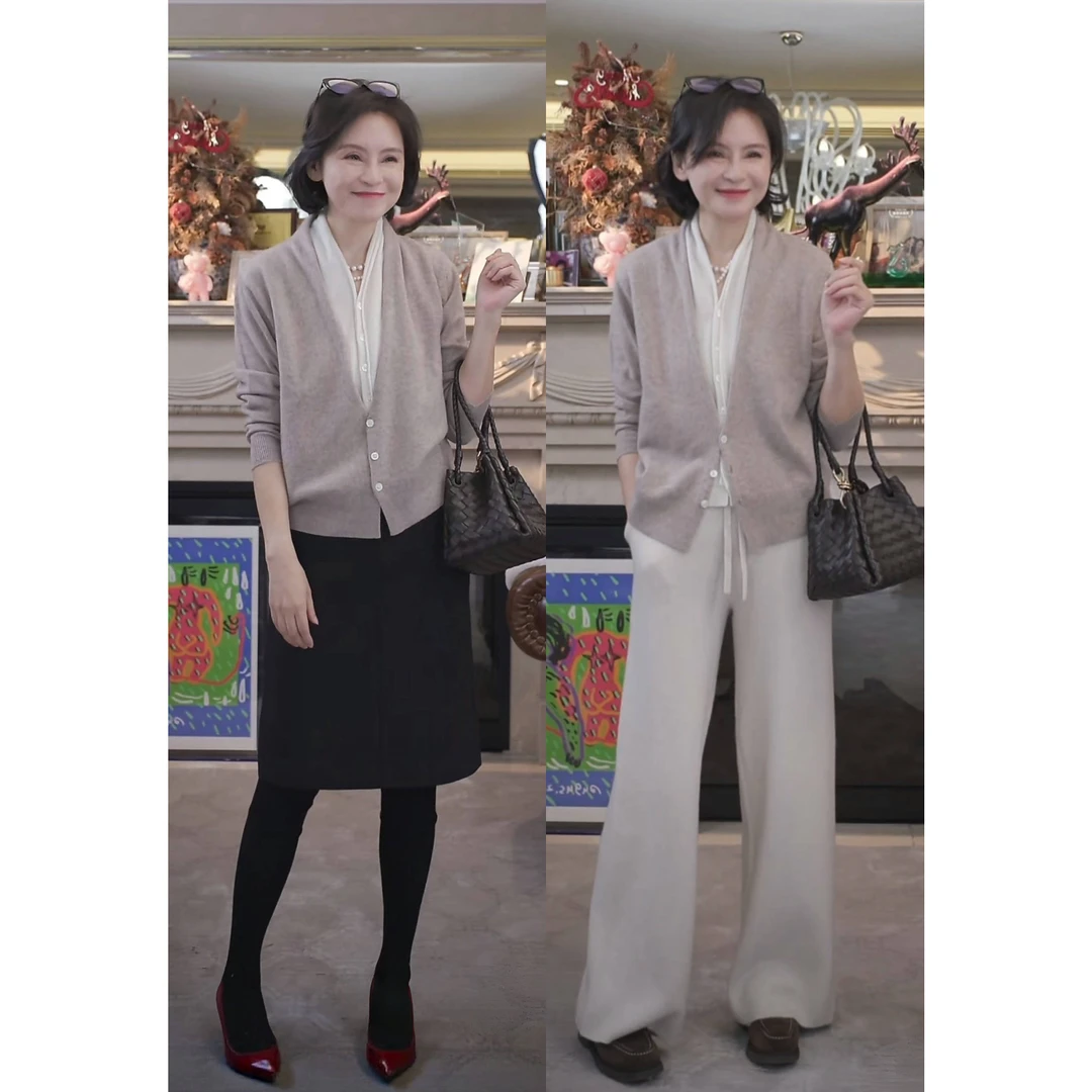 我是摩羯黑标 继承者之战 意大利C家100羊绒日本秋冬假两件