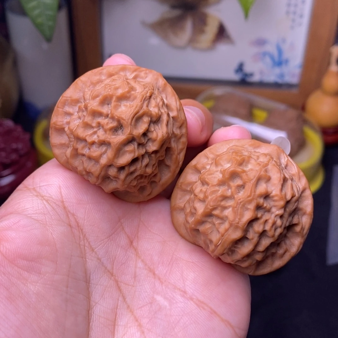 文玩核桃把件39瓷娃娃