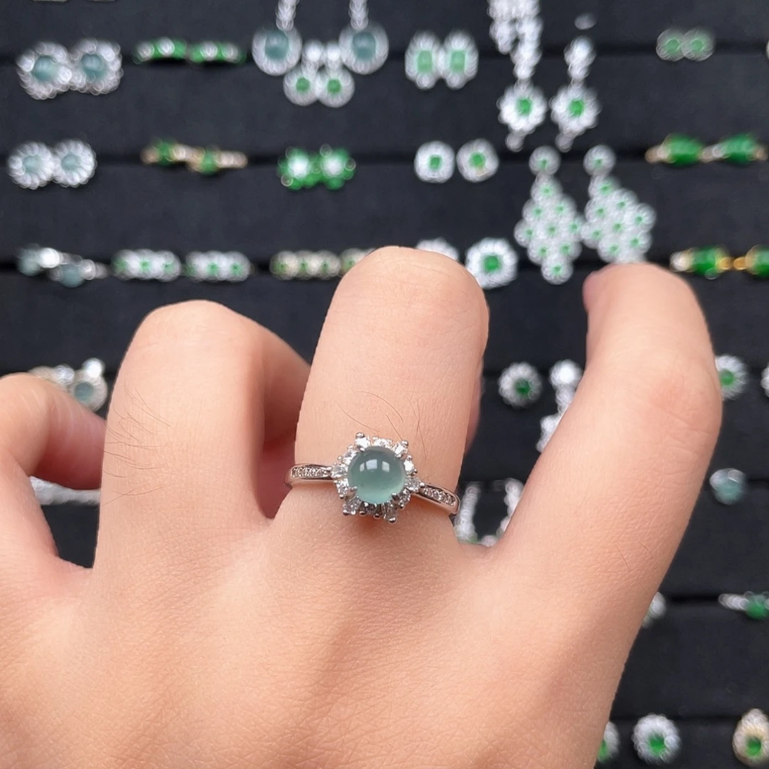 未镶嵌翡翠耳饰0000