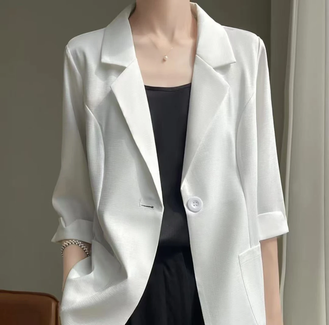 1811 女士时尚百搭休闲西服