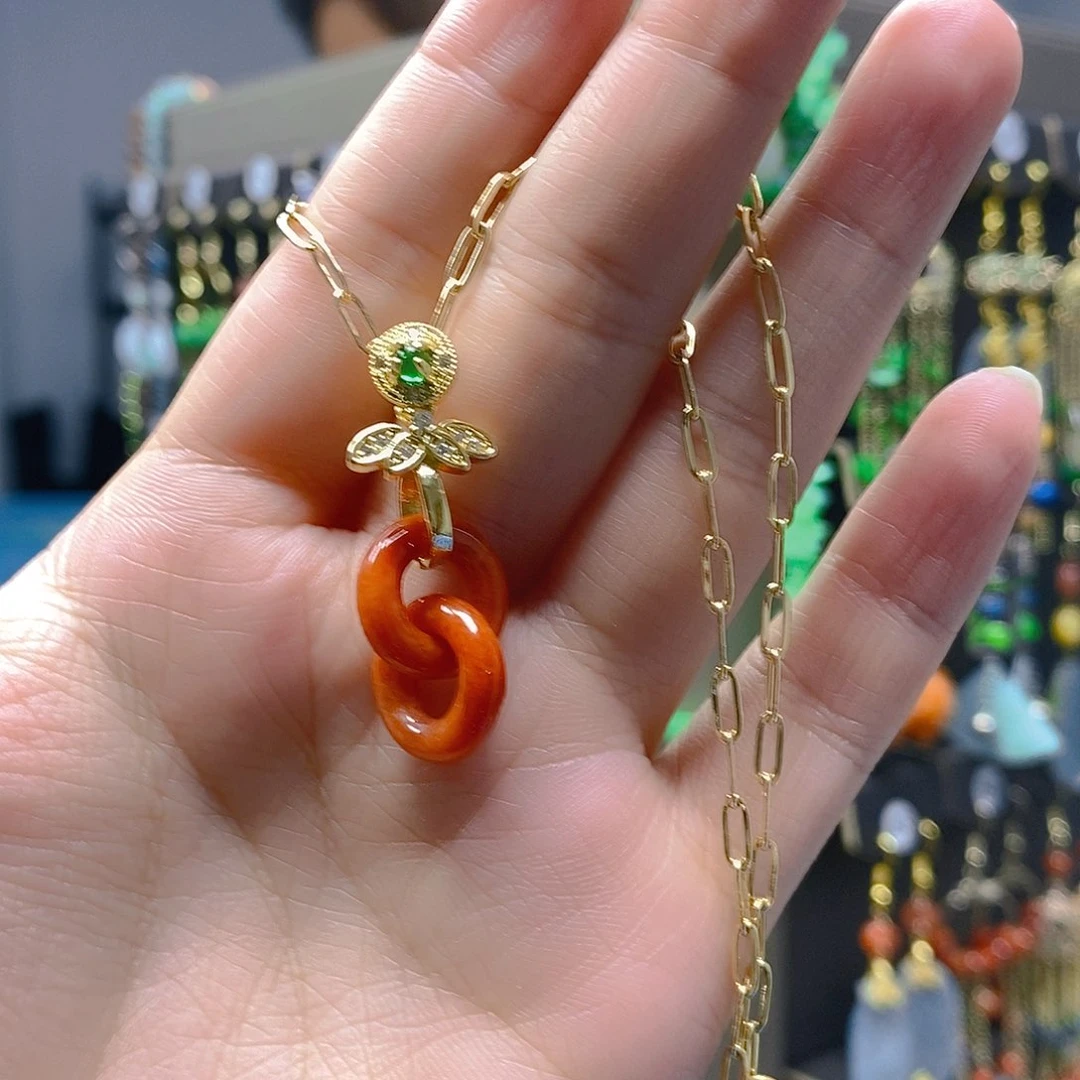 未镶嵌翡翠耳饰翡翠^_^