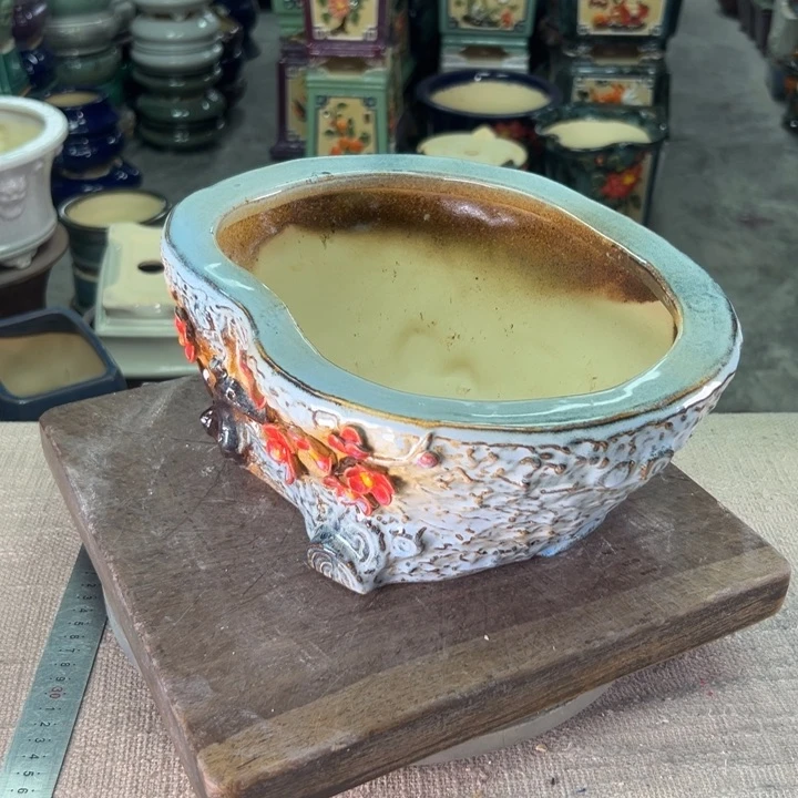 泳坤堂石湾盆陶瓷