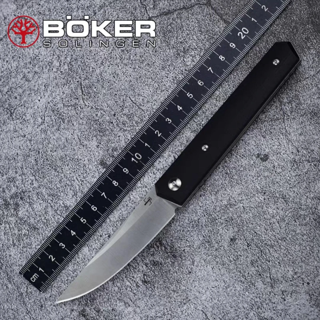 轴承快开G10高硬度锋利户外生存刀战术求生随身户外多功能折叠刀