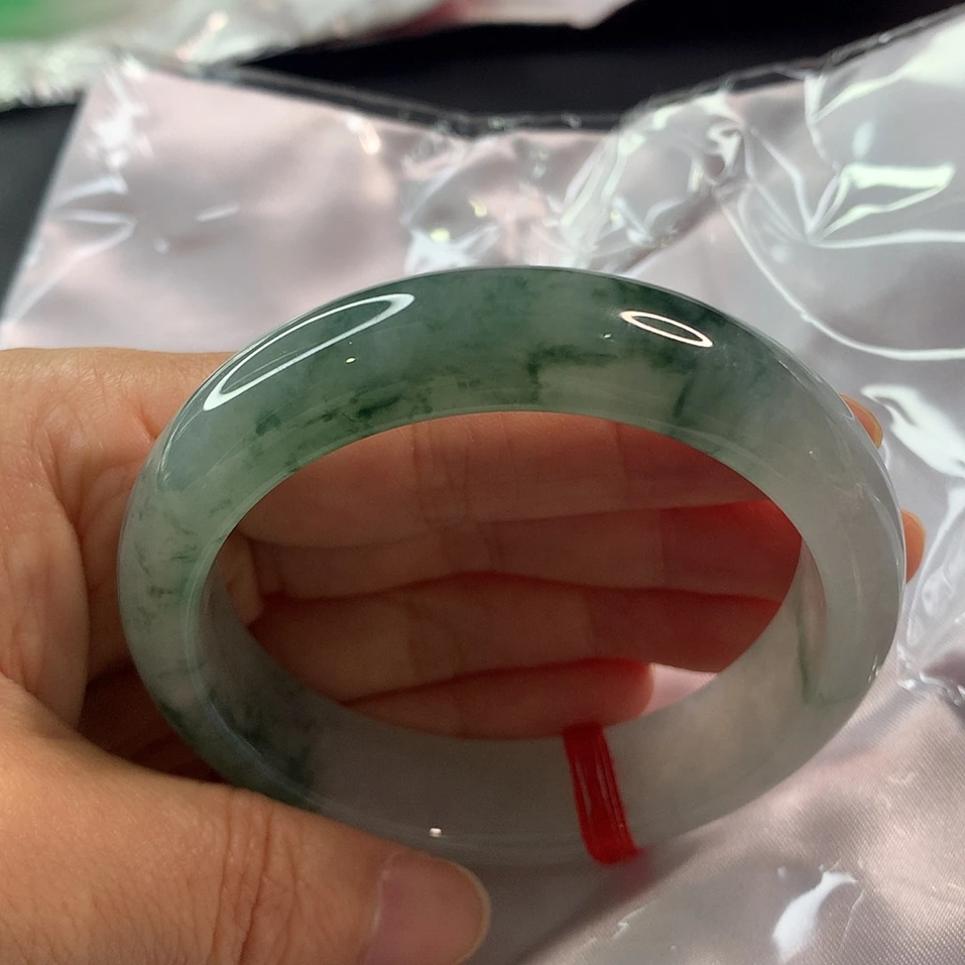 翡翠未镶嵌手镯翡翠手镯57.1