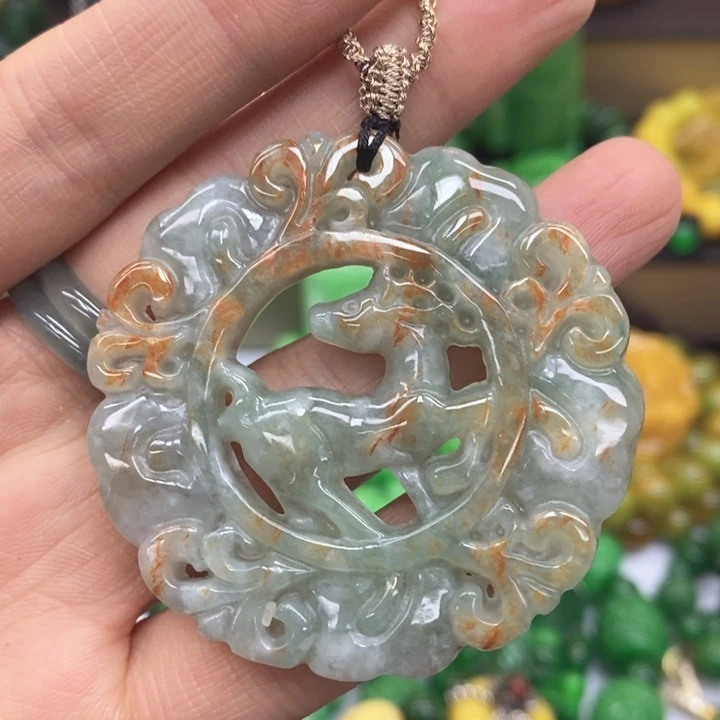 翡翠未镶嵌手链项链20