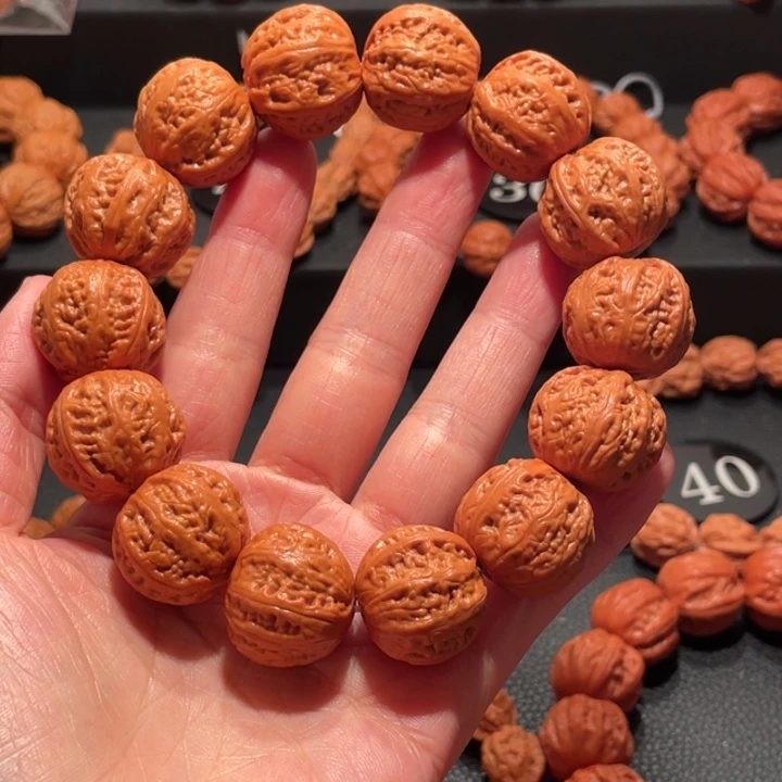 手串文玩核桃八棱手串2.2