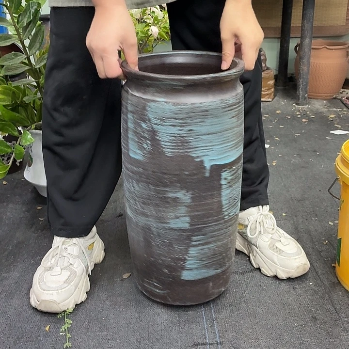 20+42 -粗陶花盆有孔