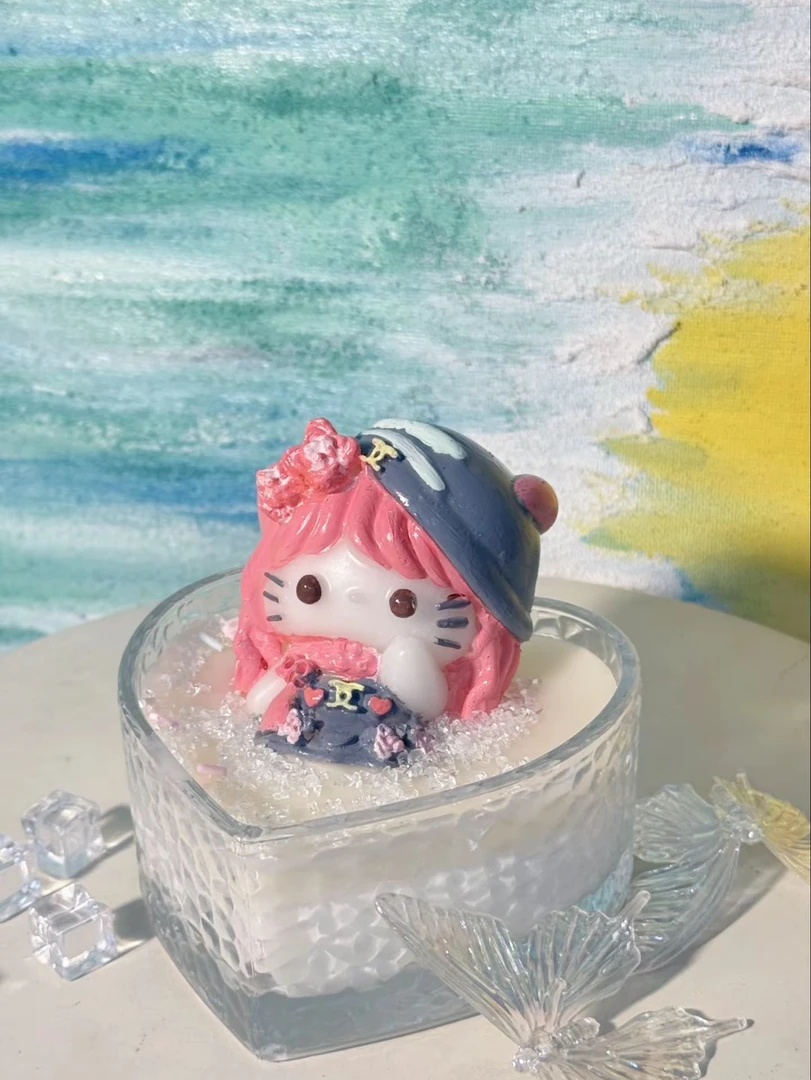 euanly帽子Kitty（海盐-不退不换