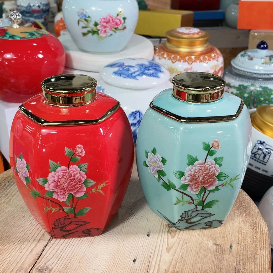 【闪购商品】罐陶瓷茶叶罐密封罐